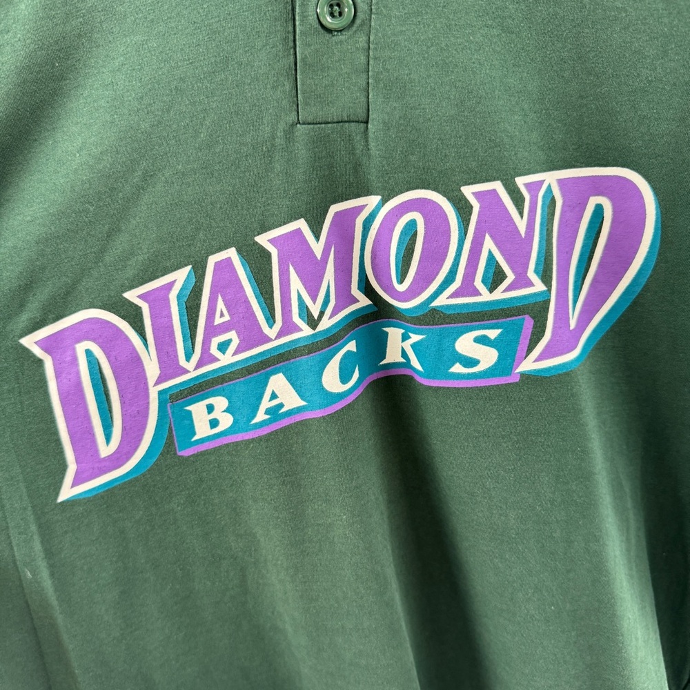 Arizona Diamondbacks Emerald Green T Shirt Adult XL MLB Graphic Tee - Picture 3 of 5